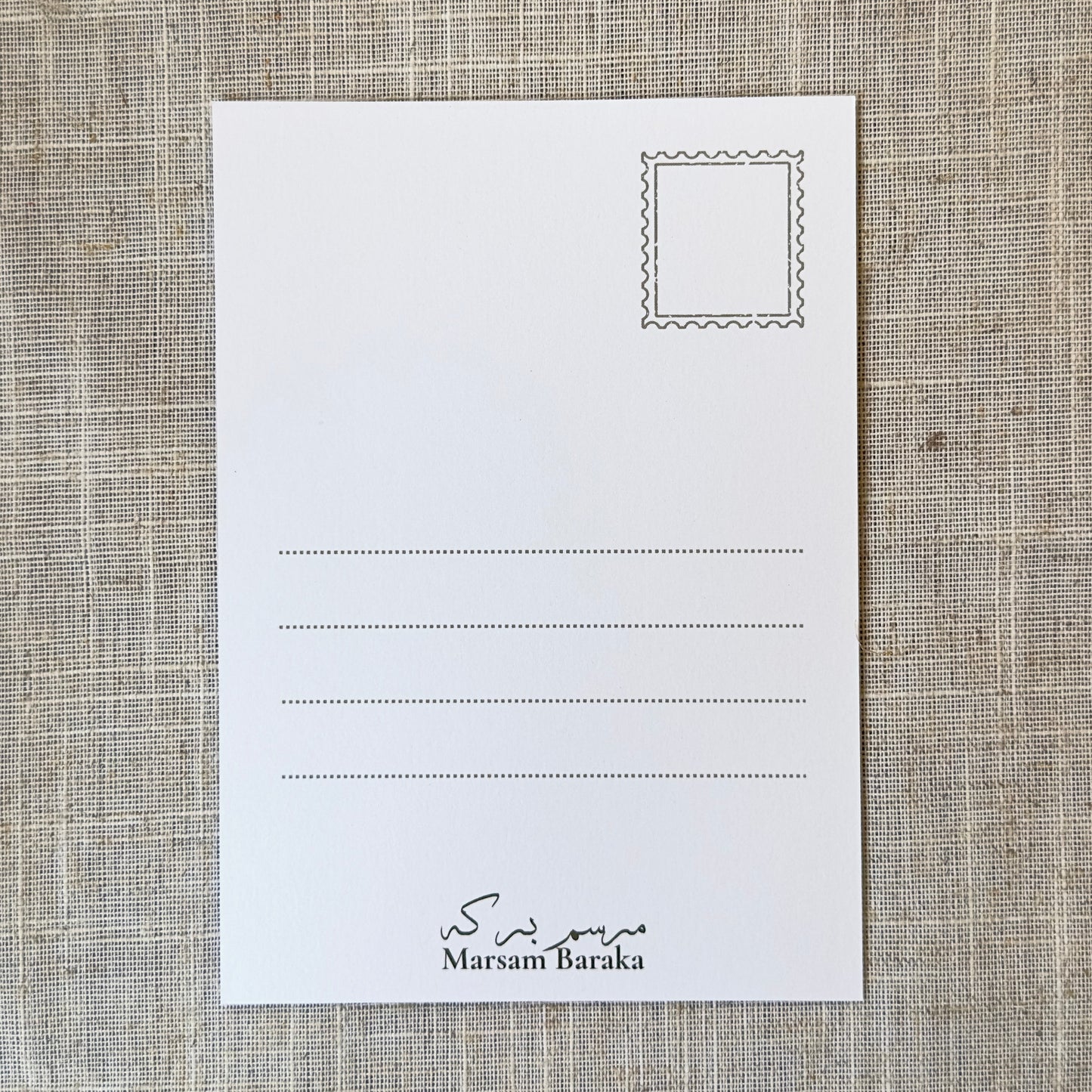 Bumble Bee Illustrated Postcard