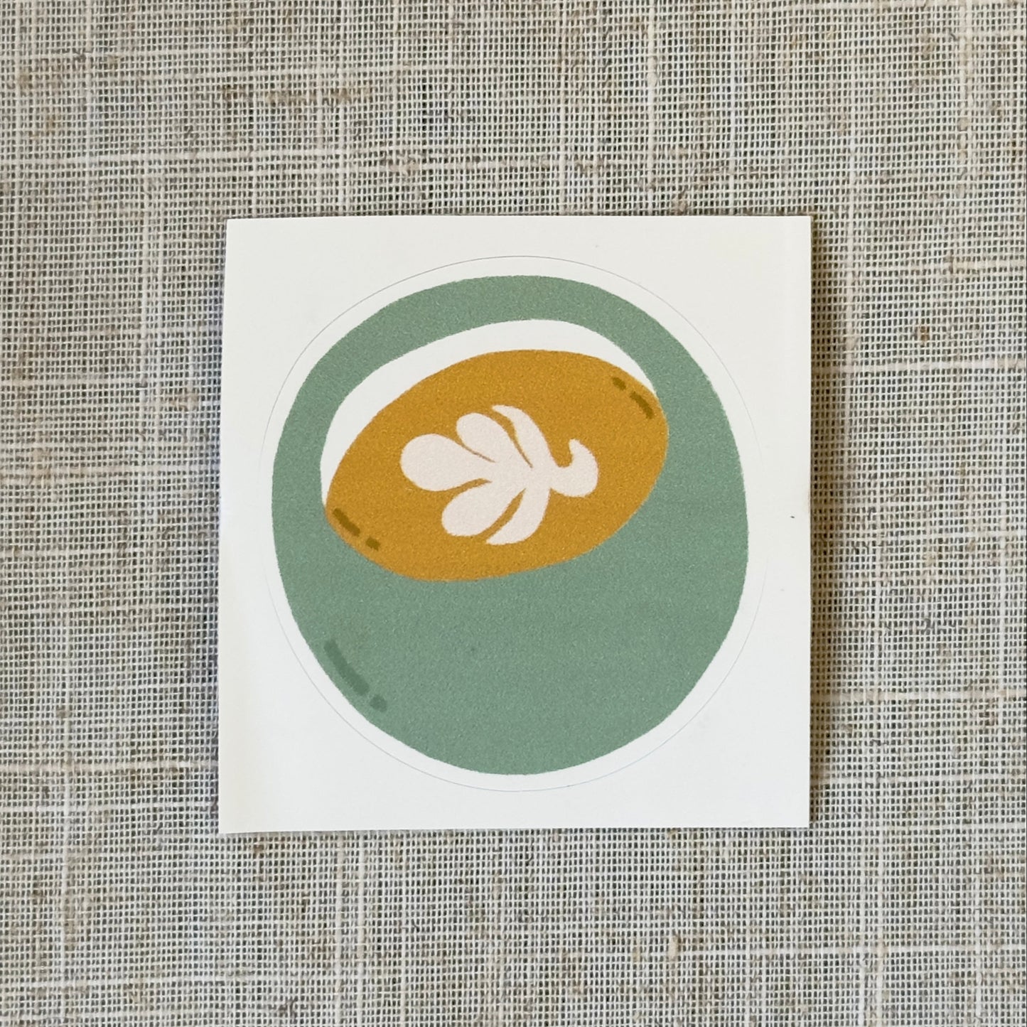Coffee Cup Sticker